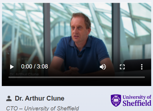 Dr. Arthur Clune, CTO at TUoS